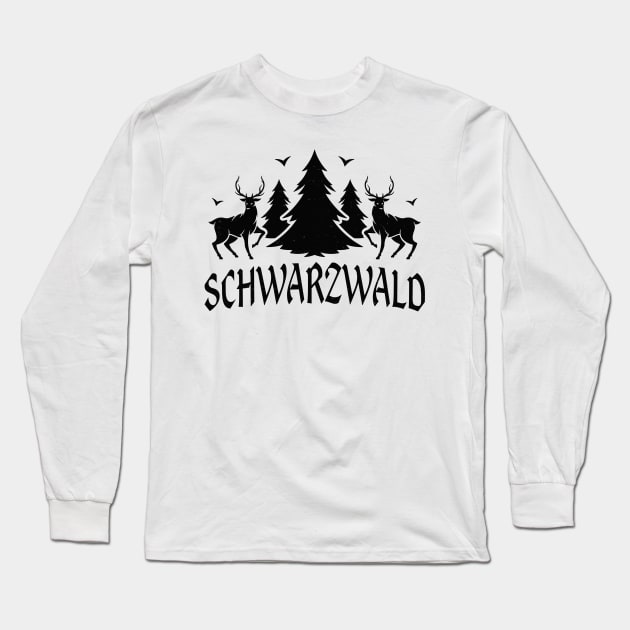 Swabia Black Forest Home Germany Long Sleeve T-Shirt by Foxxy Merch